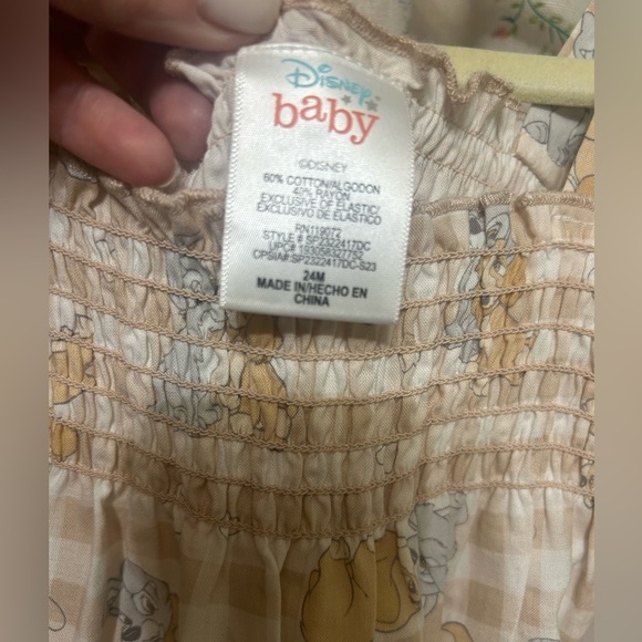 Disney Baby Lady & The Tramp Adorable Romper Size 24 Months - Picture 3 of 5